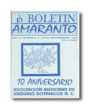 Boletín Amaranto: Año 6 Número 3